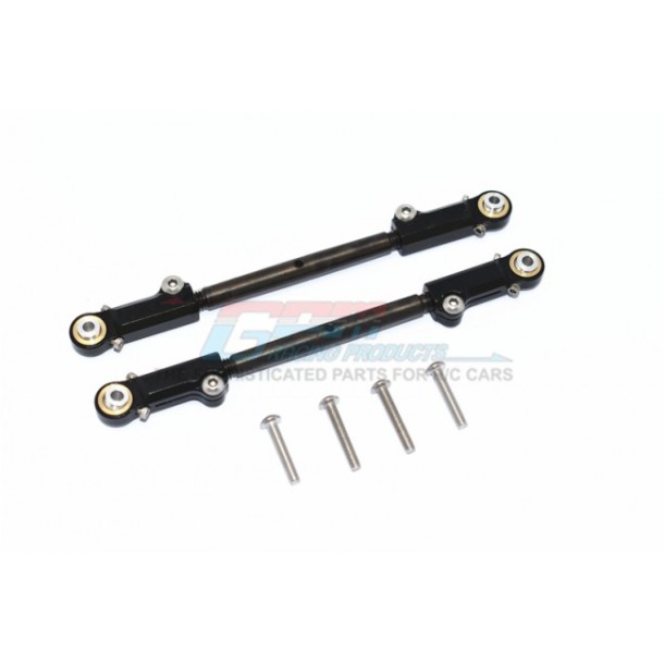 SPRING STEEL STEERING TIE ROD WITH  ALUMINIUM BALL ENDS - 1PR SET--YTL047S