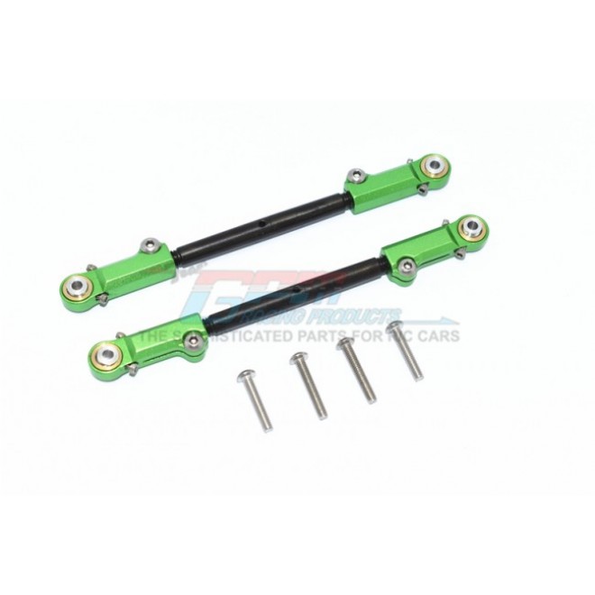 SPRING STEEL STEERING TIE ROD WITH  ALUMINIUM BALL ENDS - 1PR SET--YTL047S