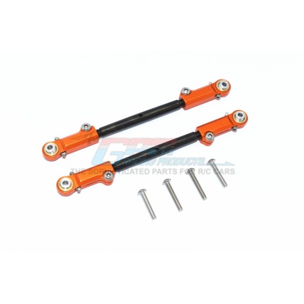 SPRING STEEL STEERING TIE ROD WITH  ALUMINIUM BALL ENDS - 1PR SET--YTL047S