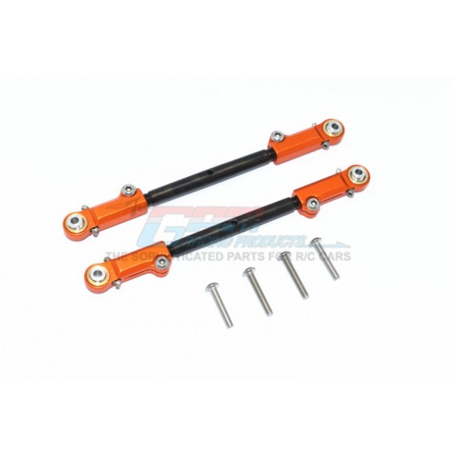 SPRING STEEL STEERING TIE ROD WITH  ALUMINIUM BALL ENDS - 1PR SET--YTL047S