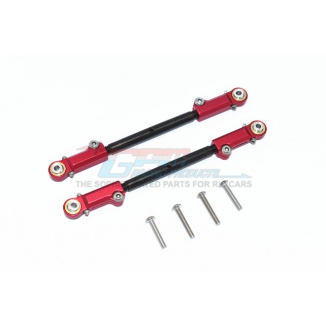 SPRING STEEL STEERING TIE ROD WITH  ALUMINIUM BALL ENDS - 1PR SET--YTL047S