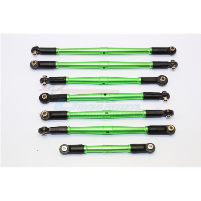 ALUMINUM TIE RODS- 7PC SET--MAN160