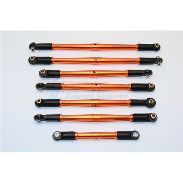 ALUMINUM TIE RODS- 7PC SET--MAN160