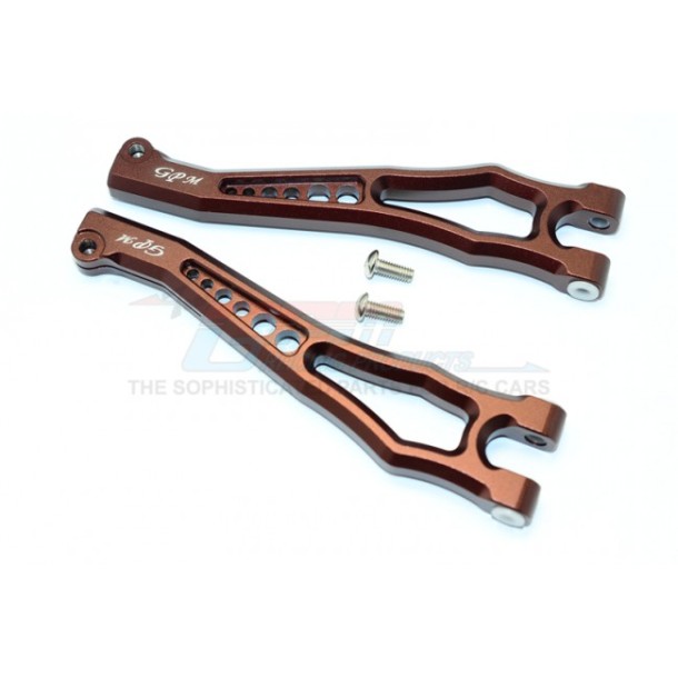 ALLOY FRONT OR REAR UPPER SUSPENSISON ARMS - 4PC SET--E6054F/R