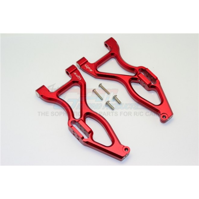 ALLOY FRONT OR REAR LOWER SUSPENSISON ARMS - 4PC SET--E6055F/R