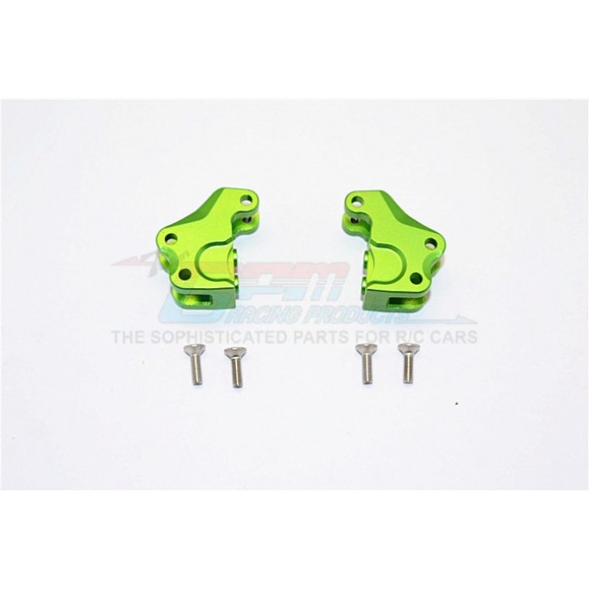 ALUMINIUM FRONT/REAR GEAR BOX COMPONENTS - 1PR SET (FOR YETI, SMT10 MONSTER JAM AX90055)--MJ008