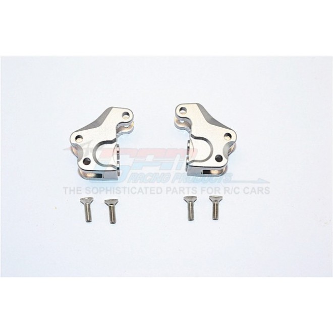 ALUMINIUM FRONT/REAR GEAR BOX COMPONENTS - 1PR SET (FOR YETI, SMT10 MONSTER JAM AX90055)--MJ008