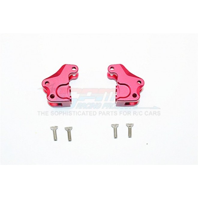 ALUMINIUM FRONT/REAR GEAR BOX COMPONENTS - 1PR SET (FOR YETI, SMT10 MONSTER JAM AX90055)--MJ008