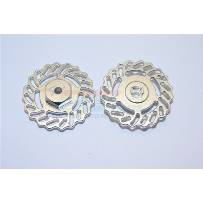 ALUMINUM BRAKE DISK +2.5MM THICK-2PC SET--TET010AD2.5