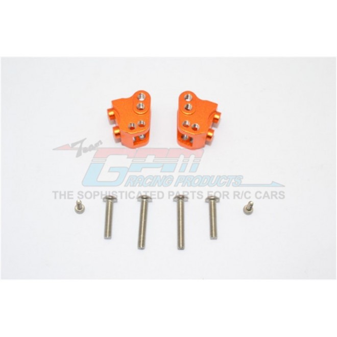 ALUMINIUM FRONT/REAR LINK MOUNTS - 1PR SET--SCX2008