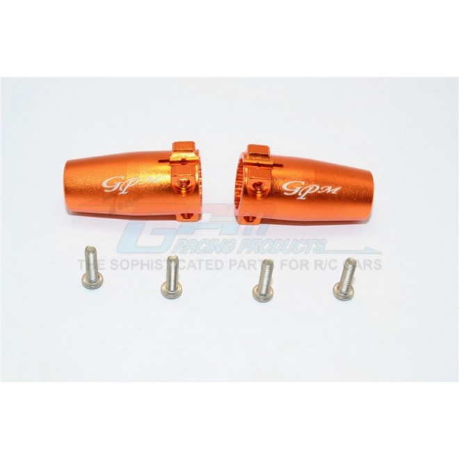 ALUMINIUM REAR AXLE ADAPTERS - 1PR SET--SCX2022