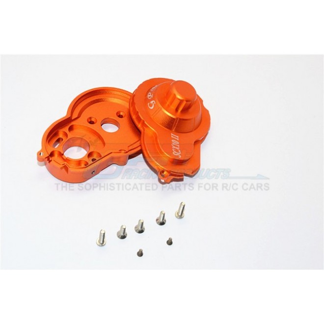 ALUMINIUM SPUR GEAR HOUSING - 2PCS SET--SCX2038GC