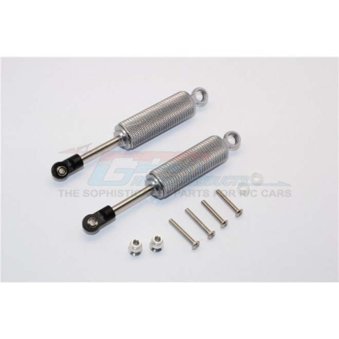 ALUMINIUM FRONT/REAR INTERNAL SHOCKS (92MM) WITH ENGRAVING - 1PR SET--SCX2095X