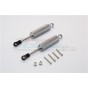 ALUMINIUM FRONT/REAR INTERNAL SHOCKS (92MM) WITH ENGRAVING - 1PR SET--SCX2095X