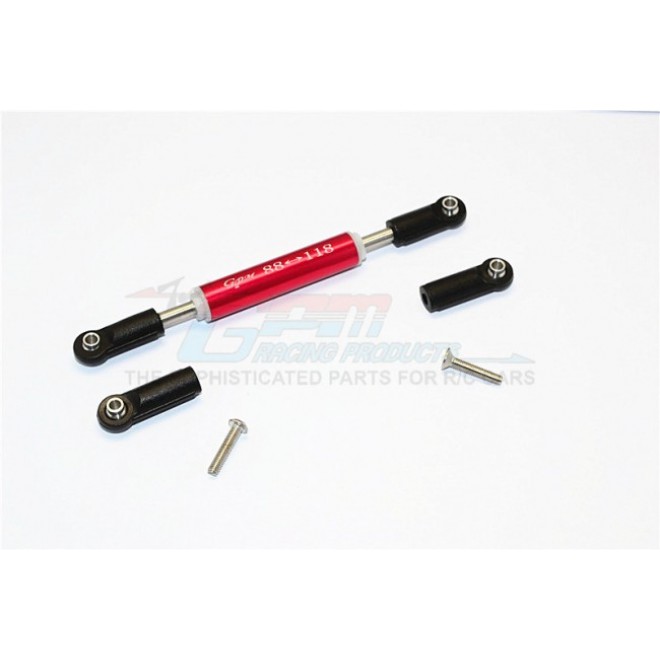 ALUMINIUM FRONT ADJUSTABLE SUPPORTING LINK WITH CHANGEABLE BALL ENDS - 1PC SET--SCX2163