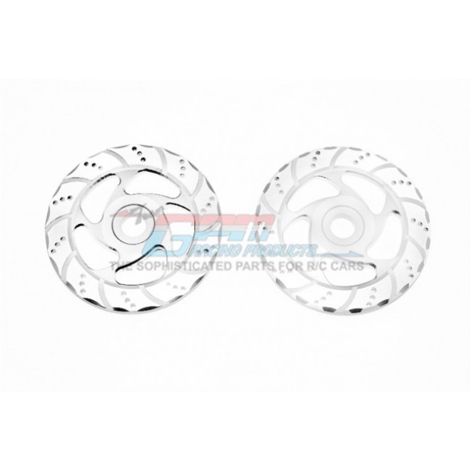 ALUMINUM BRAKE DISK WITH SILVER LINING--SB010/DISK