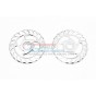 ALUMINUM BRAKE DISK WITH SILVER LINING--SB010/DISK