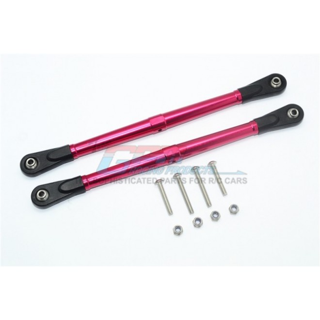 ALUMINUM ADJUSTABLE REAR UPPER CHASSIS LINK TIE RODS--SB014