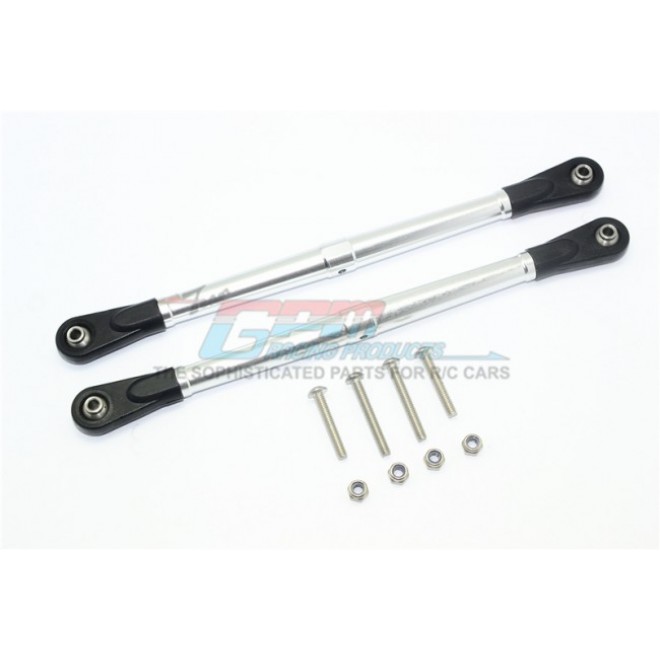 ALUMINUM ADJUSTABLE REAR UPPER CHASSIS LINK TIE RODS--SB014