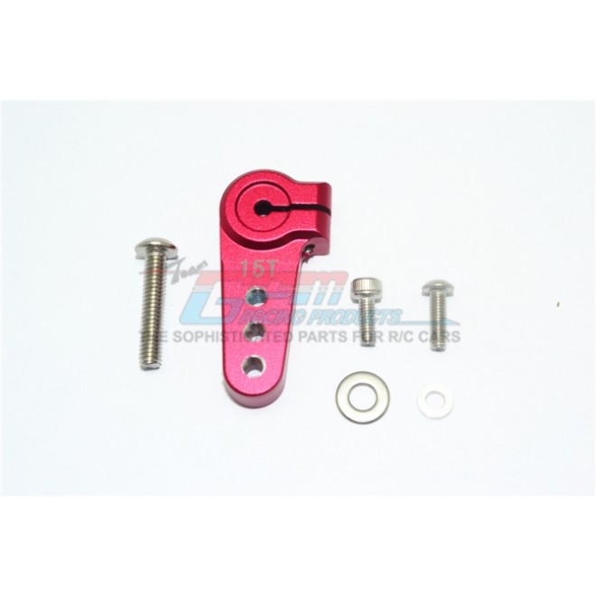 ALUMINUM ADJUSTABLE 15T SERVO HORN--SB015TSH