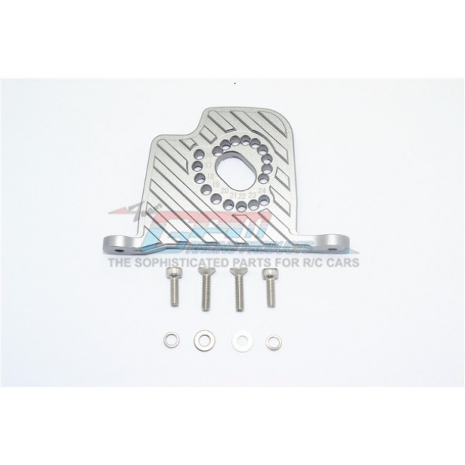 ALUMINUM MOTOR MOUNT PLATE WITH HEAT SINK FINS--SB018