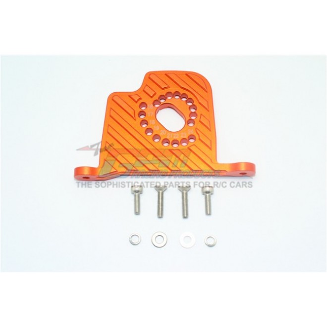 ALUMINUM MOTOR MOUNT PLATE WITH HEAT SINK FINS--SB018