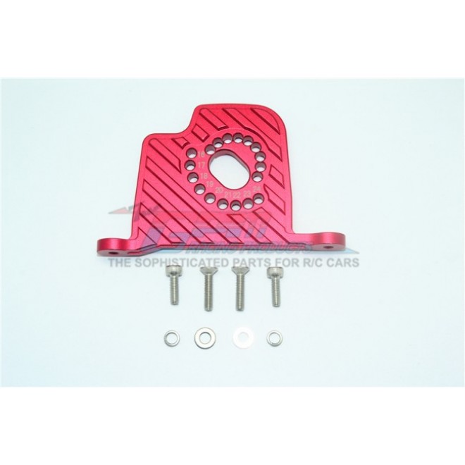 ALUMINUM MOTOR MOUNT PLATE WITH HEAT SINK FINS--SB018