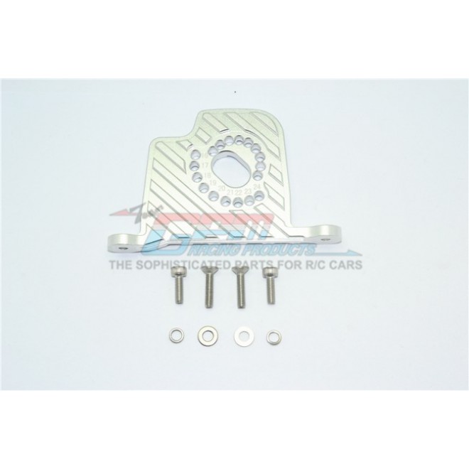 ALUMINUM MOTOR MOUNT PLATE WITH HEAT SINK FINS--SB018