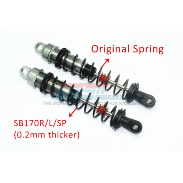 SPARE SPRINGS 2.5MM ( COIL LENGTH ) FOR REAR SHOCKS (170MM)--SB170R/L/SP