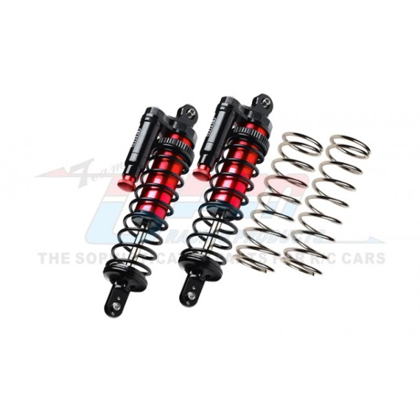 ALUMINIUM 6061-T6 FRONT/REAR L-SHAPE PIGGY BACK (BUILT-IN PISTON SPRING) ADJUSTABLE SPRING DAMPERS--XRT172F/R/LA