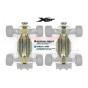 STAINLESS STEEL CHASSIS PROTECTION PLATE SET--XRTZSP1A