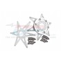 ALUMINUM 7075 FRONT & REAR WHEEL PATTERN BUCKLE--MX0606FR