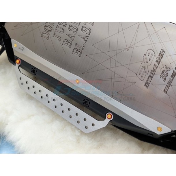 STAINLESS STEEL CHASSIS PROTECTION PLATE(FULL SET OF CUTTING + LASER FLARE)--MAFTZSP1A