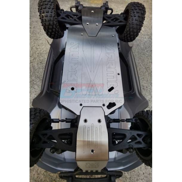 STAINLESS STEEL MAIN CHASSIS WITH BUMPER (HOLLOW VERSION)--MASVZSP1A