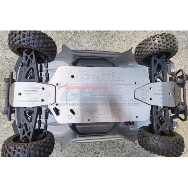 STAINLESS STEEL MAIN CHASSIS WITH BUMPER (HOLLOW VERSION)--MASVZSP1A