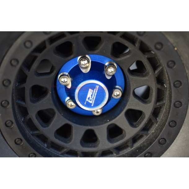 ALUMINUM SILVER INLAY DESIGN WHEEL LOCK--SCX6005