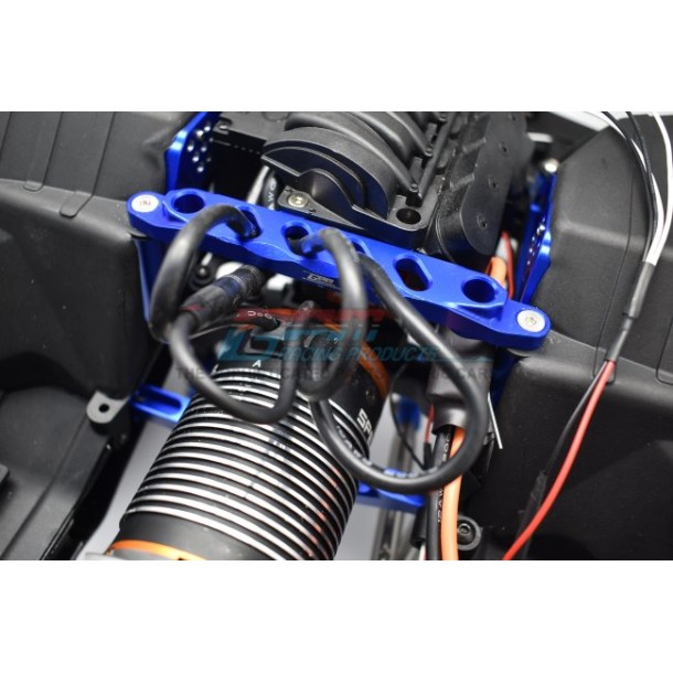 ALUMINUM FRONT CHASSIS BRACE--SCX6015F