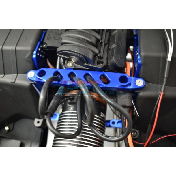 ALUMINUM FRONT CHASSIS BRACE--SCX6015F