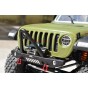 ALUMINIUM FRONT BUMPER WITH D-RINGS (SPIKED DESIGN)--SCX6330FA