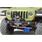 ALUMINIUM FRONT BUMPER WITH D-RINGS (SPIKED DESIGN)--SCX6330FA