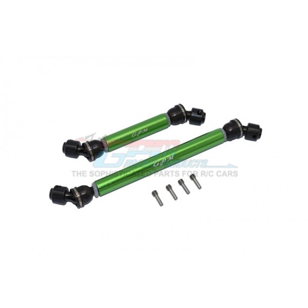 STEEL+ALUMINIUM FRONT+REAR CVD DRIVE SHAFT--SCX3L037SA