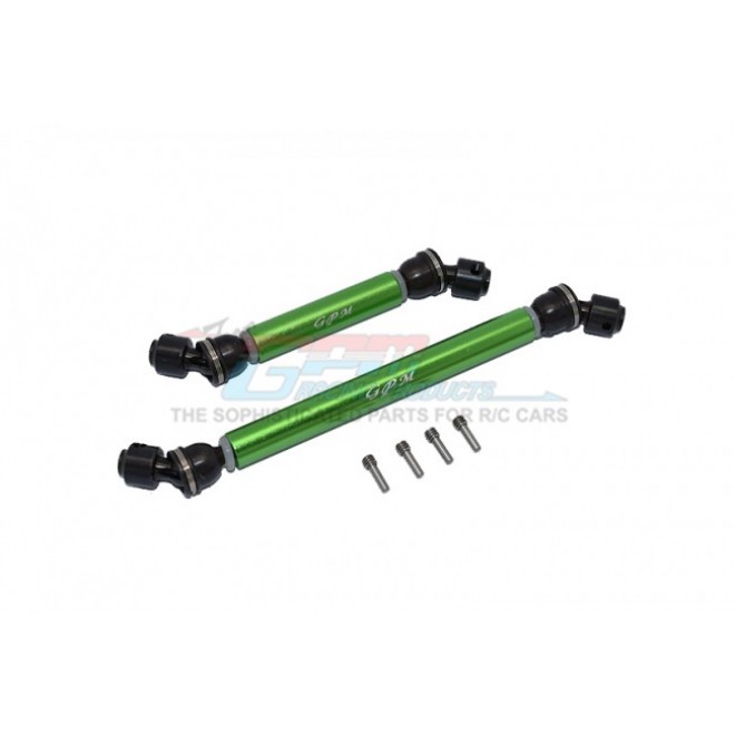 STEEL+ALUMINIUM FRONT+REAR CVD DRIVE SHAFT--SCX3L037SA