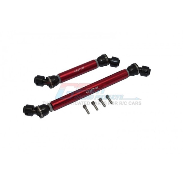 STEEL+ALUMINIUM FRONT+REAR CVD DRIVE SHAFT--SCX3L037SA