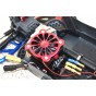 ALUMINUM MOTOR HEATSINK WITH COOLING FAN--MAKS018FAN