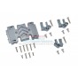 ALUMINUM CENTER GEAR BOX CASE AND MOUNT--SCX3038BA