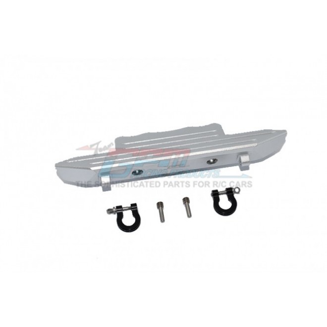 ALUMINIUM REAR BUMPER +D-RINGS+TOW HOOK--SCX3330R