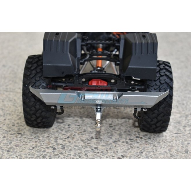 ALUMINIUM REAR BUMPER +D-RINGS+TOW HOOK--SCX3330R