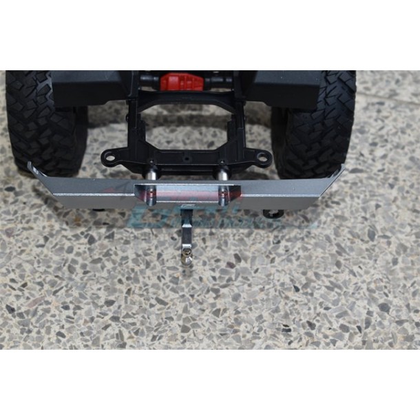 ALUMINIUM REAR BUMPER +D-RINGS+TOW HOOK--SCX3330R