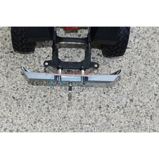 ALUMINIUM REAR BUMPER +D-RINGS+TOW HOOK--SCX3330R