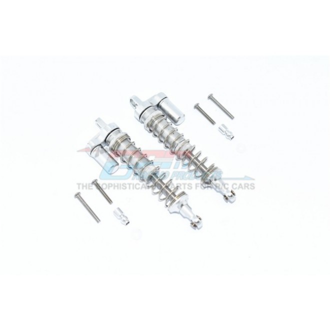 ALUMINUM FRONT/REAR L-SHAPE PIGGY BACK SPRING DAMPERS 100MM -10PC SET--CP100F/R/L